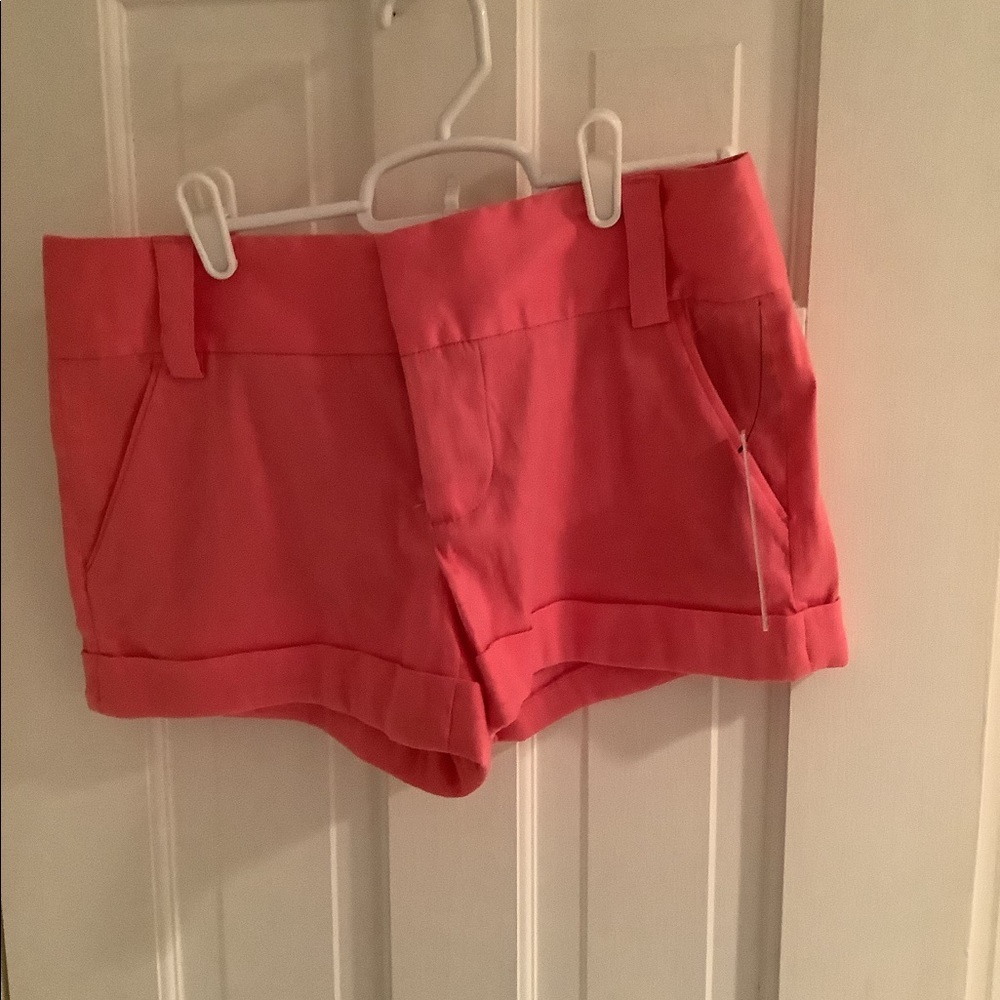 Neon blush shorts